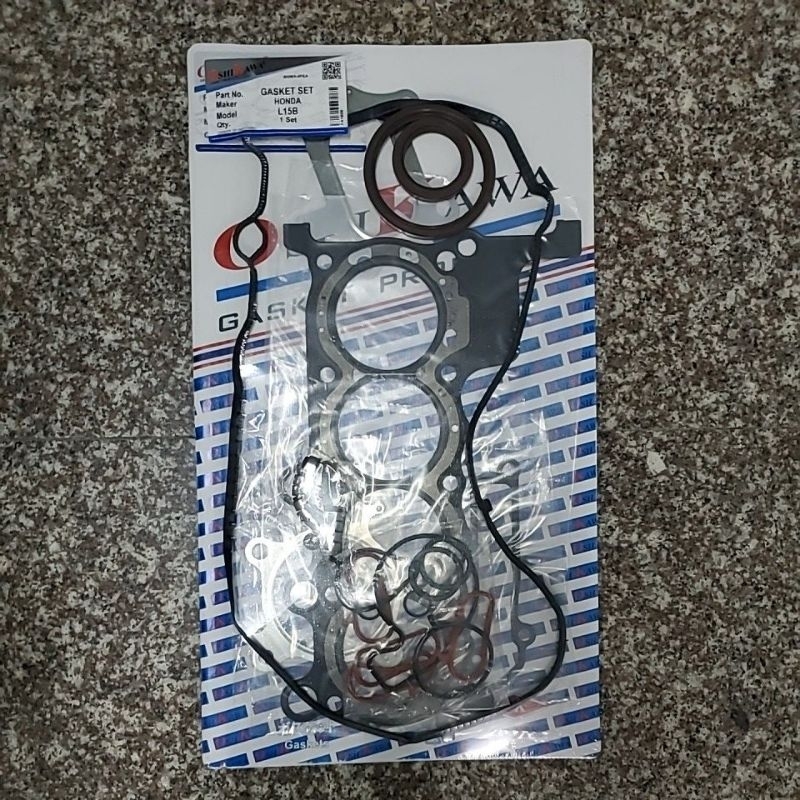 ปะเก็นชุดใหญ่ Honda L15B Jazz New city หัวฉีด L15B7 CIVIC FC FK เครื่อง1500 2016 เทอร์โบ