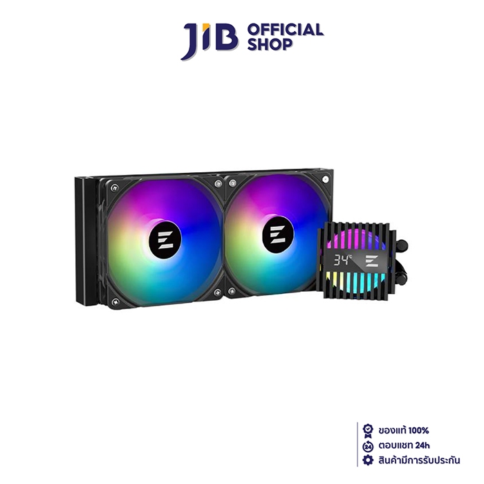 CPU LIQUID COOLER (ระบบระบายความร้อนด้วยน้ำ) ZALMAN ALPHA2 A24 (BLACK)