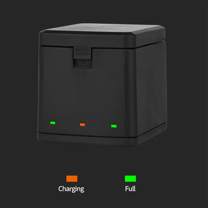 Telesin แท่นชาร์จแบตและ Battery1ก้อน สำหรับ GOPRO 8/7/6