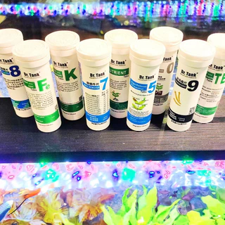 Dr.Tank ผลิตภัณฑ์ดูแล ตู้ไม้น้ำ ปัญหาหอย dr.tank เบอร์7 พลานาเรีย ตะไคร่บลูกรีน ตะไคร่ตู้ปลา