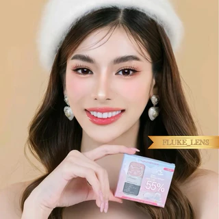 คอนแทค เลนส์ใส พรีเมี่ยม 💧Hydrogel💧 ไม่มีสี ใส่บายตามากๆ กรองแสง Kittykawaii อมน้ำ55% Made in Korea clear