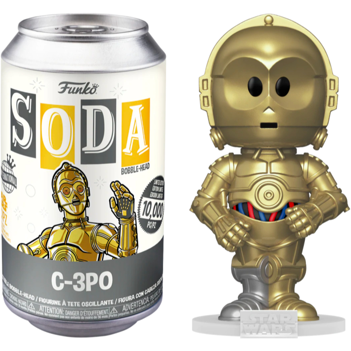 [พร้อมส่งในไทยแบบจุ่ม] Star Wars - C-3PO Vinyl SODA Figure in Collector Can International Edition