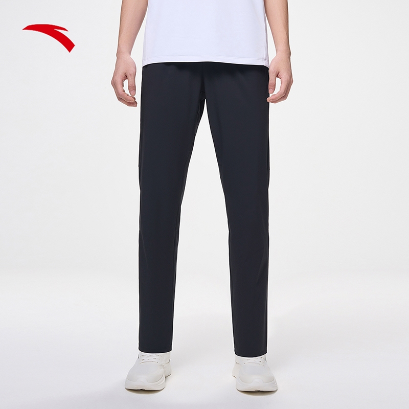 ANTA NXT Men Running Pants Dry Fast กางเกงกีฬาขายาวผู้ชาย 1524B5501 Official Store