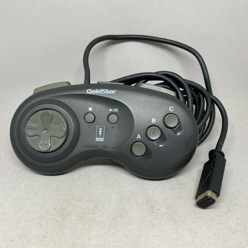 จอยแท้ GoldStar 3DO (3DO) | LG GoldStar Original Wire Controller for 3DO Game | GPA-111P | ใช้งานปกต
