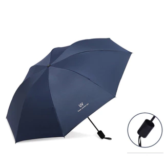 ร่มกันเเดดเเละฝนสีพื้น ด้ามจับมี2แบบ ปรับอัตโนมัติ กับด้ามจับธรรมดา น้ำหนักเบา พกพาสะดวกราคาถูก