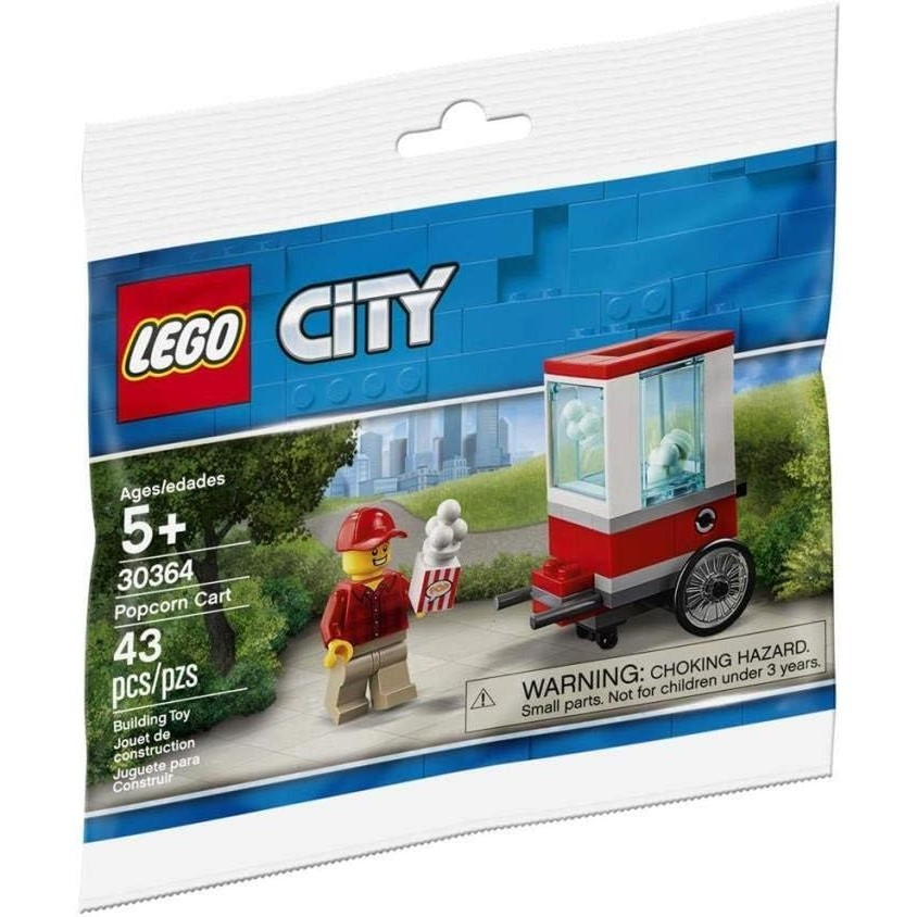 พร้อมส่ง LEGO 30364 Popcorn Cart {มือ1 ของแท้}