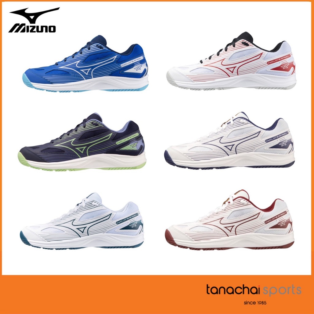 [สีใหม่ พร้อมส่ง] MIZUNO Volleyball Cyclone Speed 4 รองเท้าวอลเลย์บอล เเบดมินตัน มิตซูโน่ แท้ 100%