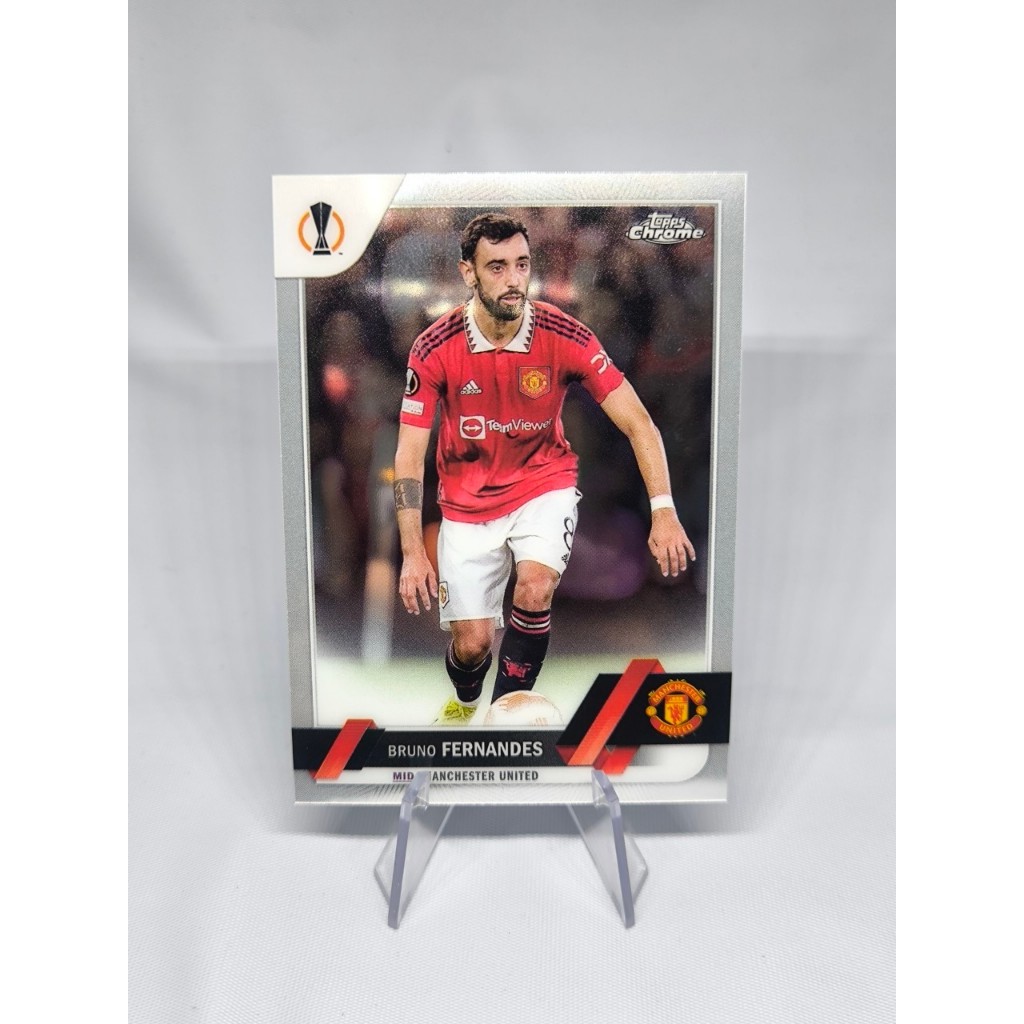 การ์ดบอล Topps Chrome UEFA Manchester United F.C. 2022-23