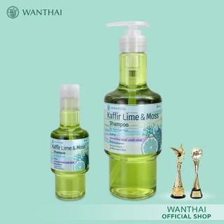 Wanthai (ว่านไทย) 🌿 เคฟเฟอร์ไลม์ & มอสส์ แชมพู l มะกรูด ลดอาการคัน ขจัดรังแค รักษาเชื้อราบนหนังศีรษะ