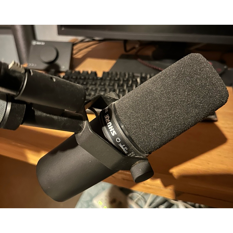 ไมค์ Shure sm7b มือสอง+ elgato wave xlr พร้อมใช้งาน ส่งด่วน!!