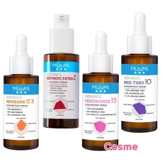 MIZUMI ADVANCE CONCENTRATE SERUM 30 ml. มิซูมิ แอดวานส์ คอนเซนเทรด เซรั่ม มี 4 สูตร