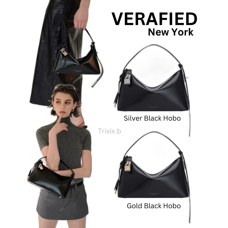 Pre-order | Varafied - VARA HoBo Minimal กระเป๋าถือ หนังเรียบเงา