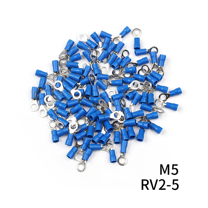 หางปลากลมหุ้ม RV 2-5 (เข้าสายไฟ 1.5~2.5mm²)