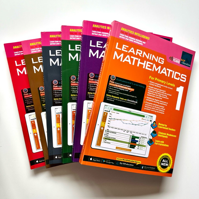 Learning Mathematics Singapore Math SAP workbook Maths