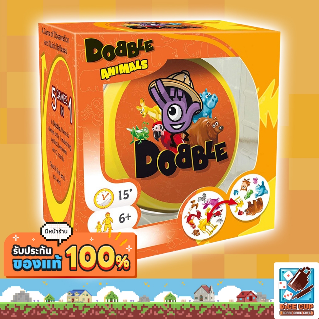 [ของแท้] Dobble Animals Board Game