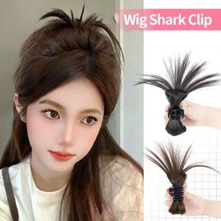 กิ๊บติดผมหางม้า รูปขนไก่ กิ๊บผมปลอม แฮร์พีช ธรรมชาติ แฟชั่นส…