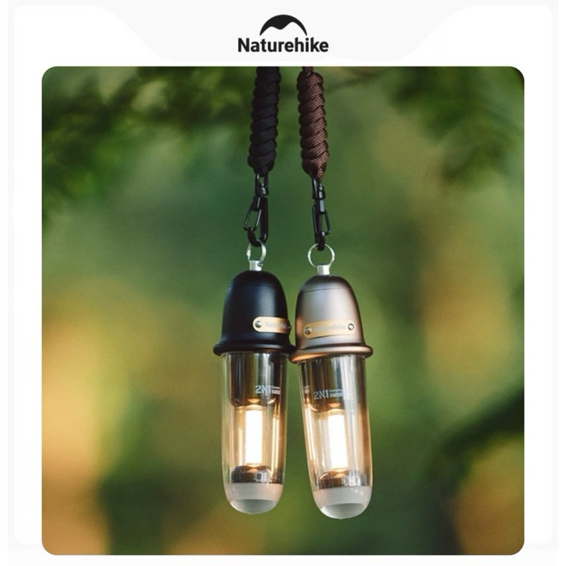 พร้อมส่งทันทีใน24ชม. Naturehike ตะเกียงไฟวินเทจ แสงนวล/ขาว ปรับแสงได้ กันน้ำIPX4 พกพาสะดวก