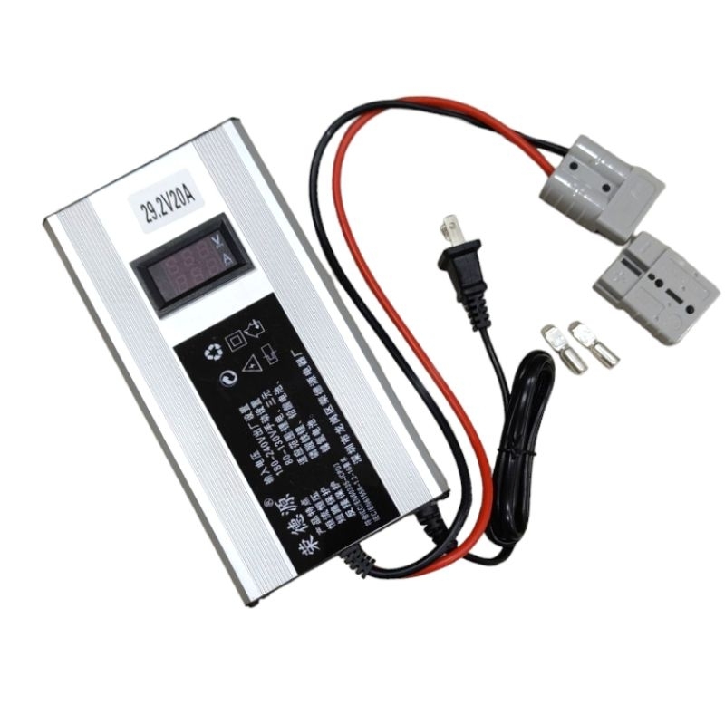 ท​ี่ชาร์แบตเตอรี่ลิเที่ยมฟอสเฟต 14.6v 30Ah และรุ่น29.2v 20Ah