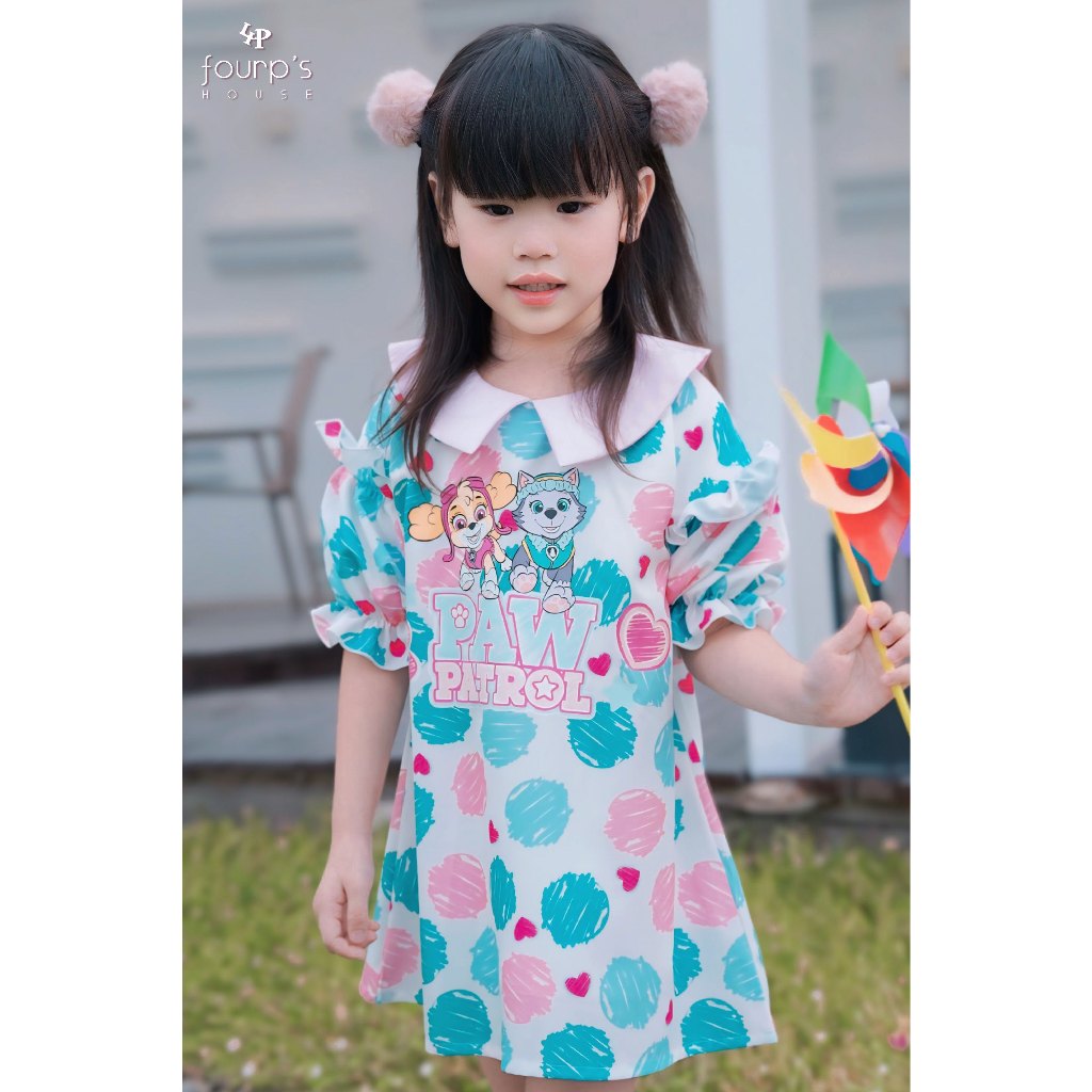 PAW PATROL : PTNXZ1013 เดรสเด็กผู้หญิงลิขสิทธิ์แท้