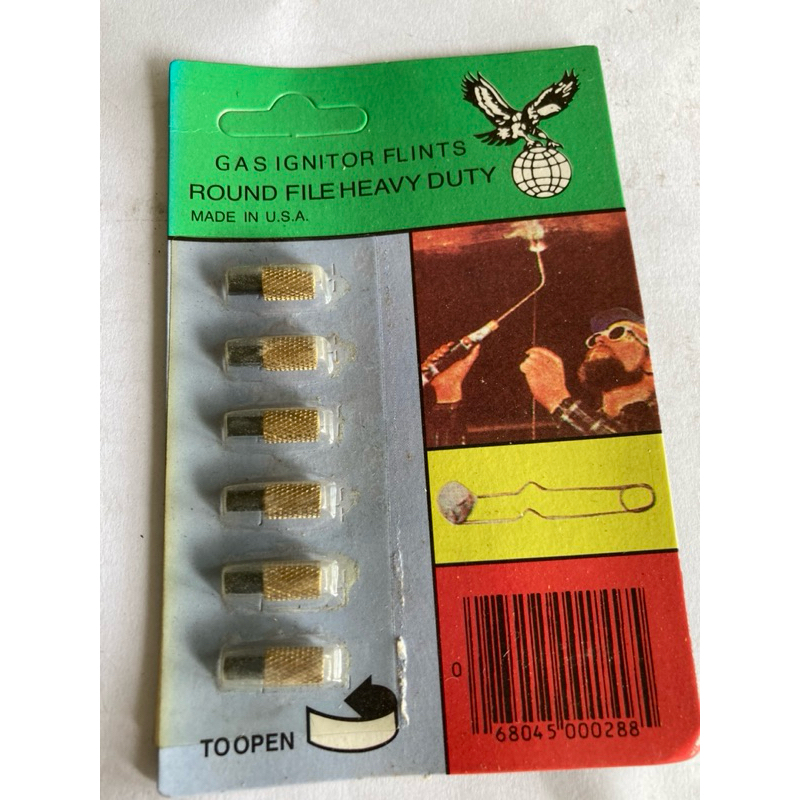 ถ่านไฟแช็ก ตรานกอินทรีย์เหยียบโลก Made in USA