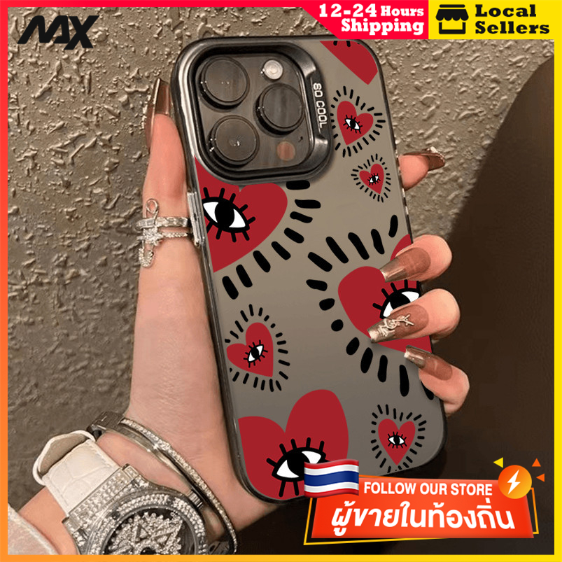 สีดำหรูหราซิลิโคนแข็งกรณีโทรศัพท์ ตารัก for IPhone 13 12 7Plus 14 15 11 Pro MAX 8 6 7 6S Plus X XR XS