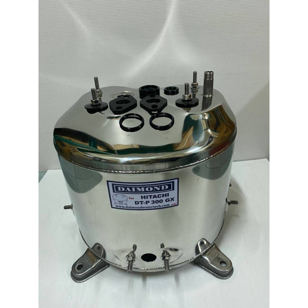 ถังปั๊มน้ำสแตนเลสDaimond Hitachi DT-P 300GX ITC ดูดลึก ถังปั้มน้ำดูดลึก ถังปั้มน้ำสตล.304 ถังปั้มน้ำ