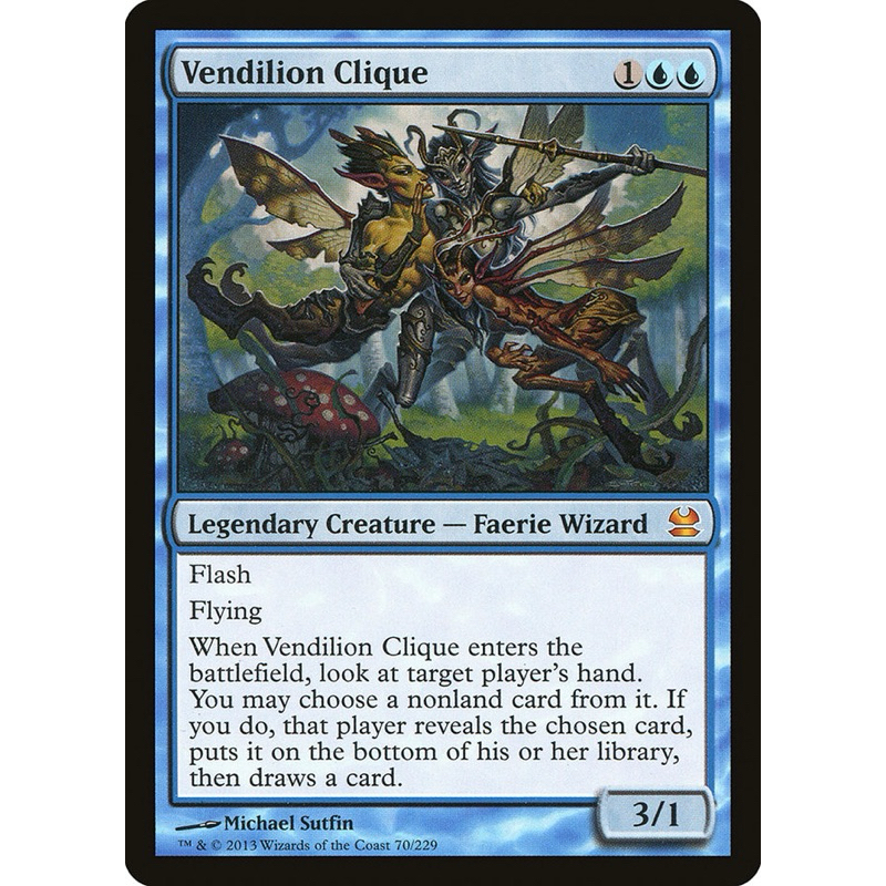 [Modern Masters] - [MMA] - (M) - [Vendilion Clique] [Foil] - [2013]