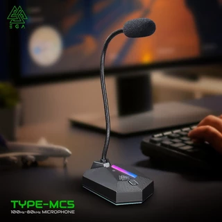 ไมโครโฟนเกมมิ่ง EGA TYPE MC5 Gaming Microphone ไมโครโฟนสำหรับสตรีมมิ่ง ขนาดเล็ก พกพาง่าย เสียงดี เสียงชัด