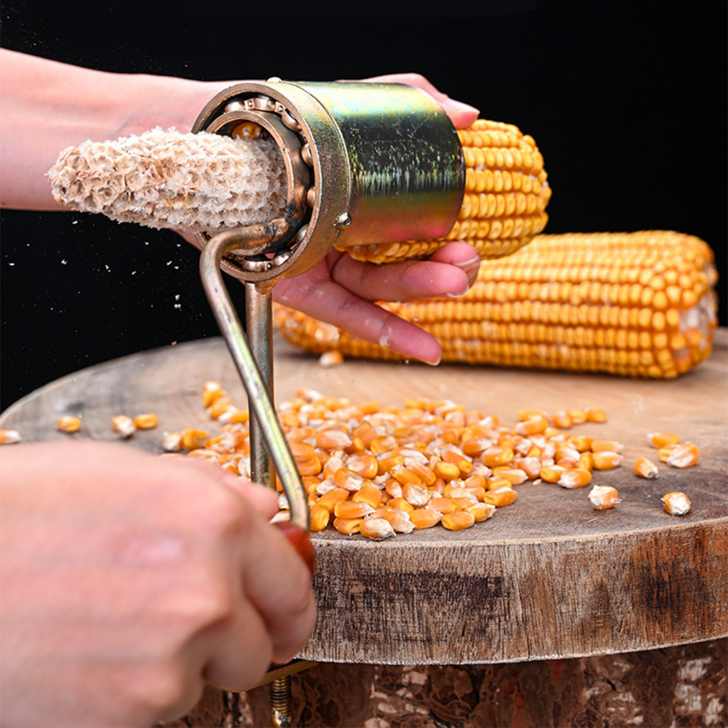 เครื่องแกะเมล็ดข้าวโพด ที่แกะข้าวโพด แบบมือหมุน - รูปที่ 5