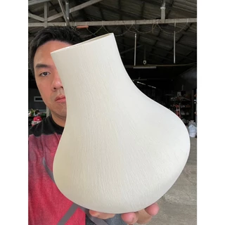 แจกันดอกไม้ สูง10นิ้ว Vase Ceramics ตกแต่งแจกันเซรามิกที่เรียบง่ายให้สวยและทันสมัย ออกใบกำกับภาษีได้