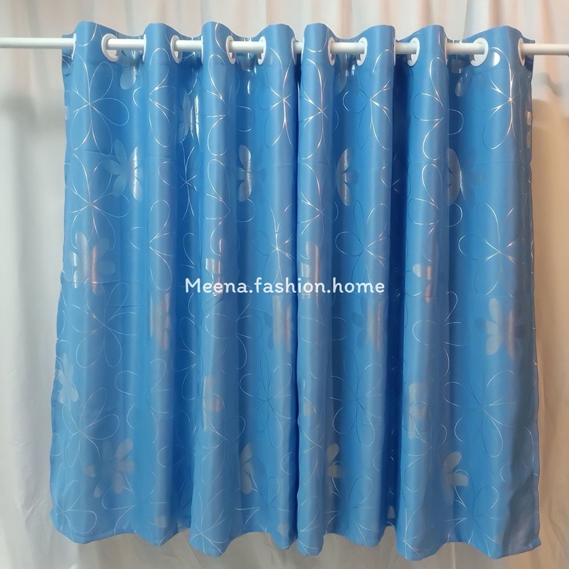 แนะนำ ผ้าม่าน ผ้าม่านลายดอกไม้ กันแสง กัน uv สวยหรู ถูกมากกก (ลายดอกไม้) ราคาพิเศษ มีเก็บเงินปลายทาง