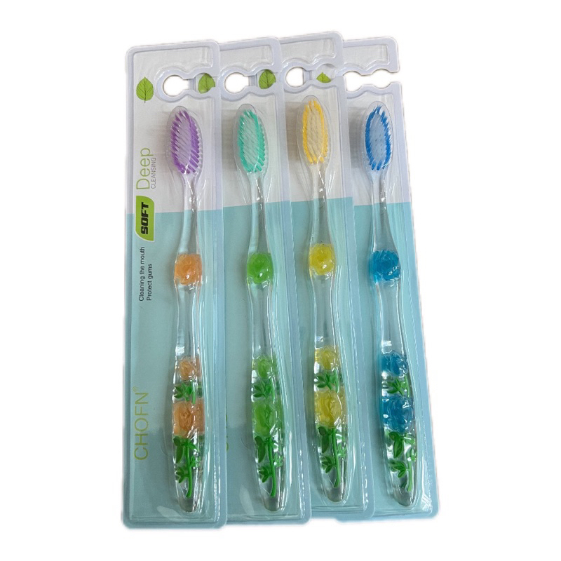 พร้อมส่ง แปรงสีฟันผู้ใหญ่ ขนนุ่ม ใช้ดี ราคาถูก แพ็ค 1ชิ้น