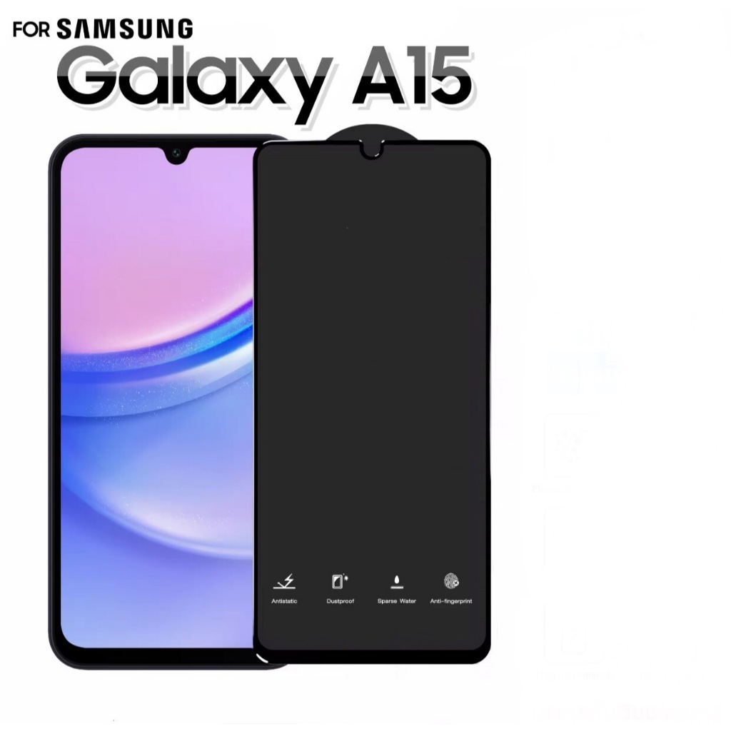 ฟิล์มกระจกด้าน For Samsung A04 A04s A05 A05s A15 A24 A25 A54 S24 S24Plus S24Ultra AG Temperedglass A