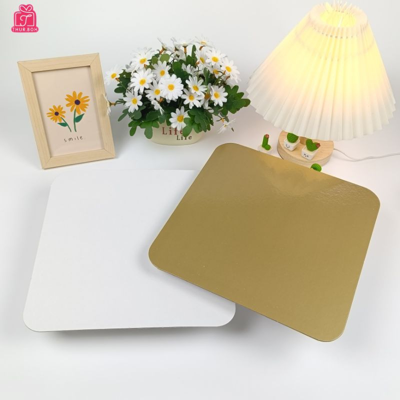 ฐานรองเค้ก 3 ปอนด์ หนา 900 แกรม (10ใบ/แพ็ค) - รูปที่ 2