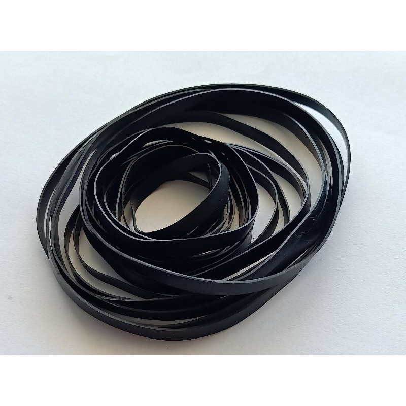 [ส่งไวมาก]📢สายพานเทปแบน ขนาดหน้ากว้าง4มิล คละไซร์