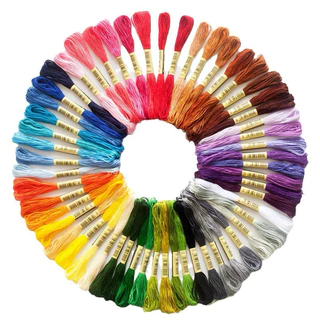 ไหมปัก เบอร์ 25 ชุด 50 สี 100 สี