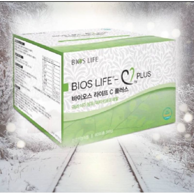 unicity ผลิตภัณฑ์อาหารเสริม bios life c ฉลากนอก 60ซอง หมดอายุปี 2025+ฟรีถุงผ้าใส่ของ 1 ชิ้น