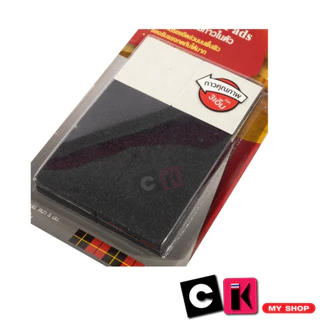 3M สักหลาดแบบมีกาวในตัว ขนาด 34 มม.สีดำ (แบบแผ่น) ป้องกันขาเฟอร์นิเจอร์ขีดข่วน บรรจุ 12 ชิ้น