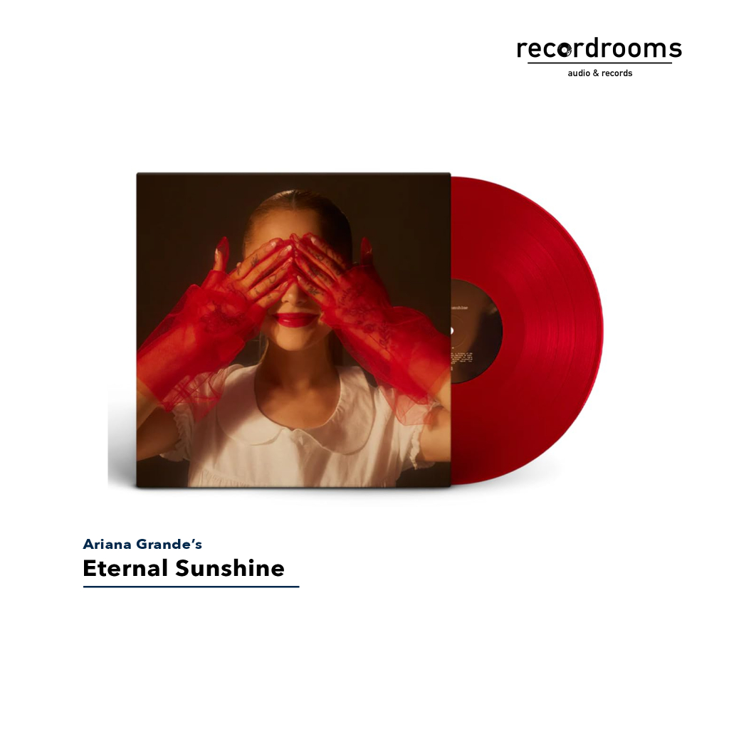 [พร้อมส่ง] แผ่นเสียง Ariana Grande - Eternal Sunshine, Red Vinyl, LP