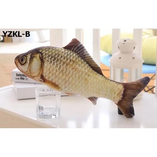 【CAT&DOG】ตุ๊กตาแคทนิป ปลาแคทนิป ของเล่นแมว ปลาแมว แคตนิป Cat Fish Toy ขนาด 20 ซม. ของเล่นแมว