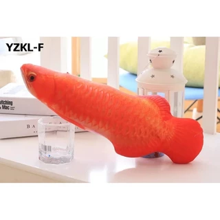 【CAT&DOG】ตุ๊กตาแคทนิป ปลาแคทนิป ของเล่นแมว ปลาแมว แคตนิป Cat Fish Toy ขนาด 20 ซม. ของเล่นแมว