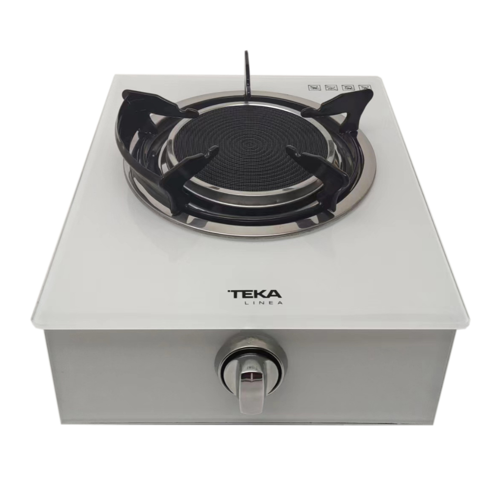 TEKA ตาแก๊สตั้งโต๊ะ 1 หัว รุ่น GIM1 สีขาว ขนาด 36 ซม.