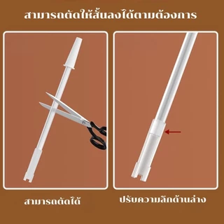 หลอดดูดน้ำพลาสติก สำหรับใส่ขวดน้ำ หลอดเด้งใส่ขวดน้ำขนาดใหญ ขนาดยาว 28 ซม. หางงอได้ L194
