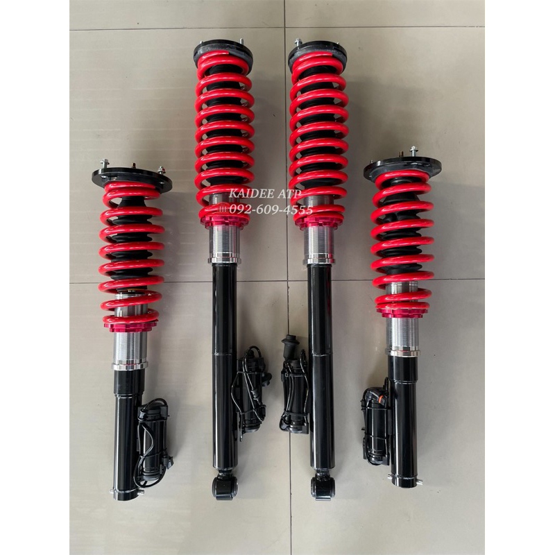 W220/W221 โช๊คสปริงตรงรุ่น ใส่แทนได้เลย ไฟไม่โชว์