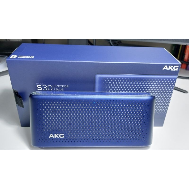 AKG S30 ลำโพง Bluetooth speaker สี Meteor Blue มือสองสภาพพร้อมใช้งาน