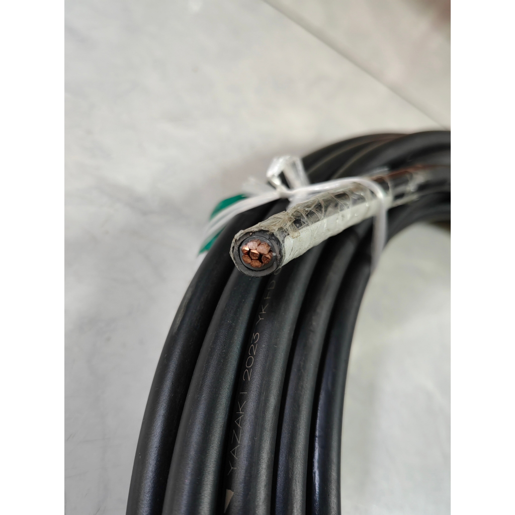 Thai yazaki FD-06/KV-CV 1x25 Sqmm.ตัดยาว 50 เมตร สายไฟ CV 1x25