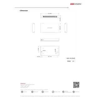 HIKVISION DS-3E1310P-EI/M : 8 Port Fast Ethernet Smart POE Switch BY BILLIONAIRE SECURETECH
