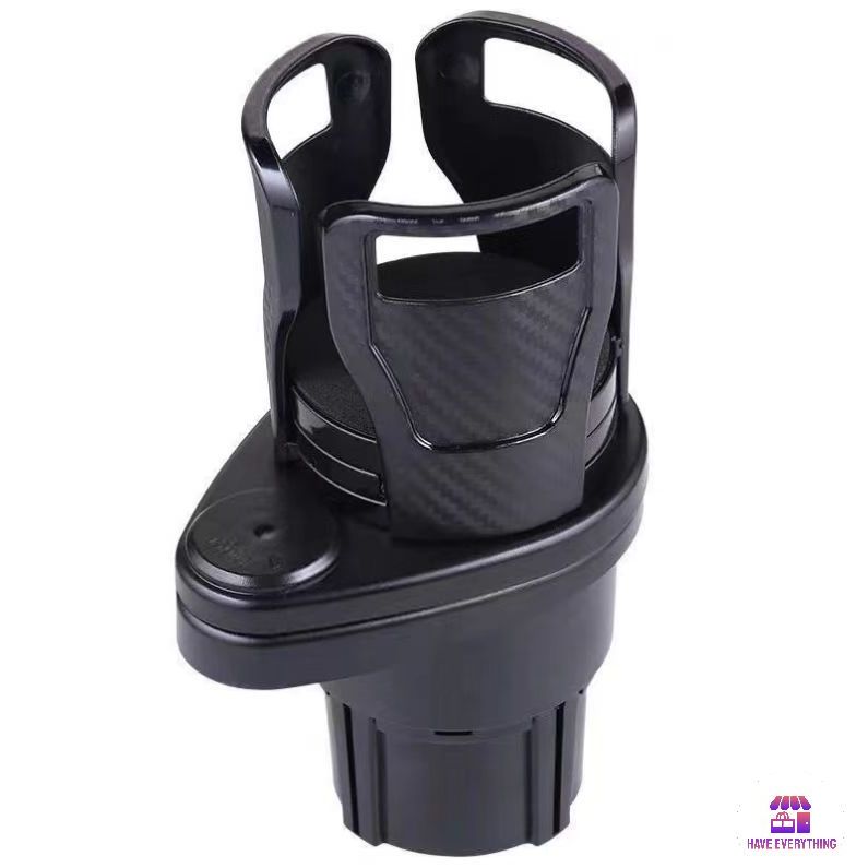 [แนะนำ👍] ที่วางแก้วในรถยนต์หมุนได้ 360 องศา ที่วางแก้วในรถยนต์แบบ 2 in 1 ใช้งานง่าย ปรับได้ 2 ชั้น - รูปที่ 7