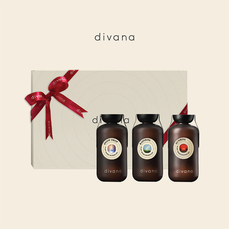 Divana Set Shower Gel: Phenomenon Collection100ml.*3 ดีวานา เซ็ตเจลอาบน้ำ ครีมอาบน้ำ