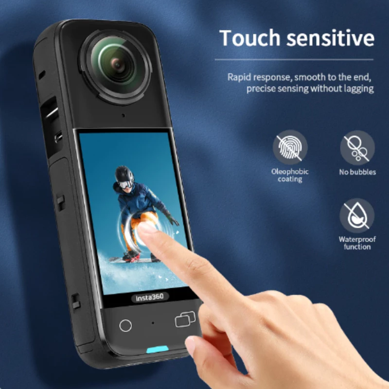 CYNOVA Insta360 X5 / X4 Tempered Glass Screen Protector thumbnail 7